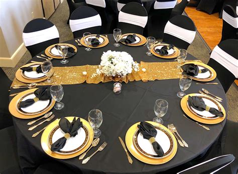 black white gold party decorations|black and gold theme decor.